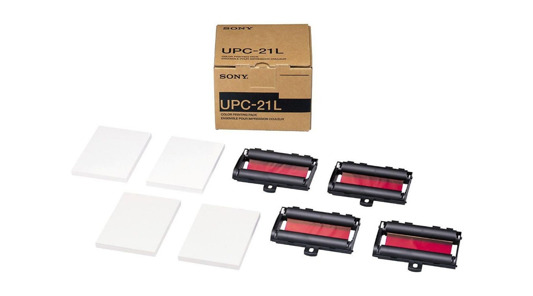 SONY UPC-21L カラープリンティングパック 6個入り Sony UPC-21L Color Printing Pack - SOSCleanroom.com