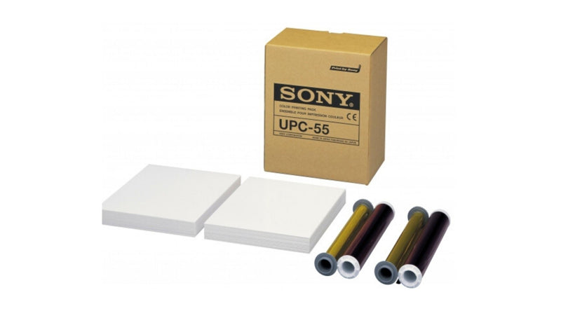 Pack d'impression couleur Sony UPC-55 A5 (200 tirages)