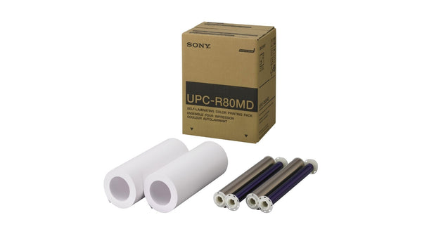 Sony UPC-R80MD Pack d'impression couleur A4 auto-laminant (100 impressions)